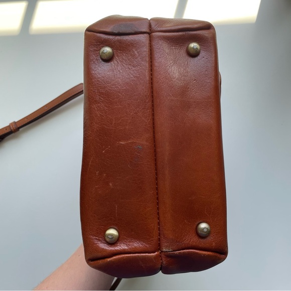 Patricia Nash Leander Floral Tooled Leather Painted Crossbody Purse - Picture 7 of 8